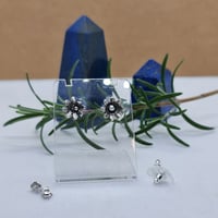 Image 4 of Silver Daisy Studs (SJ071)