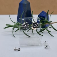 Image 4 of Silver Flower Studs (SJ072)