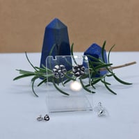 Image 5 of Silver Flower Studs (SJ072)