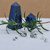 Image 3 of Silver Monsteria Leaf Studs (SJ073)