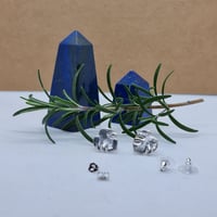 Image 6 of Silver Monsteria Leaf Studs (SJ073)