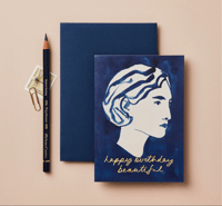 wanderlust paper co. - happy birthday beautiful