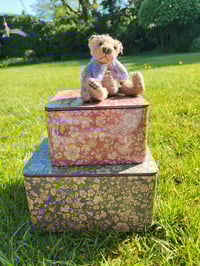 Image 5 of Miniature 7" heavy weighted Artist Bear - mohair - "Ollie"