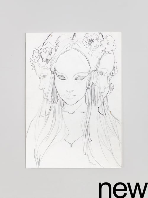 Image of omniscience sketch (18x25 cm) 