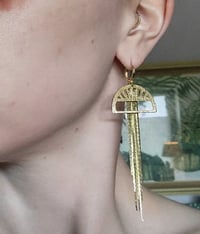 Image 4 of 'Sola-Waterfall' Earrings