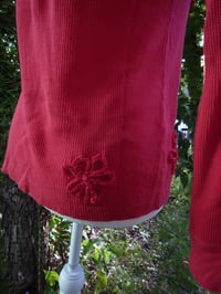 Image 9 of Red Flower Top