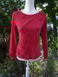 Image 6 of Red Flower Top