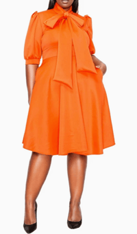 First Lady Midi Dress-Curves of Sashay