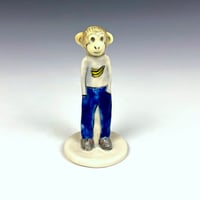 Image 1 of Action(less) Figure: Monkey with Banana Shirt