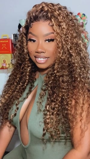 Image of Highlight 360 Water Wave Invisible Strap Wig in 26”