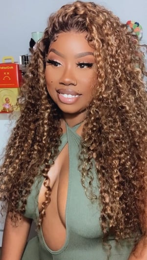 Image of Highlight 360 Water Wave Invisible Strap Wig in 26”