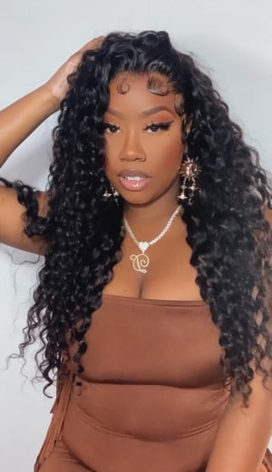 Image of Deep Wave 13x4 Lace Front Wig 24”