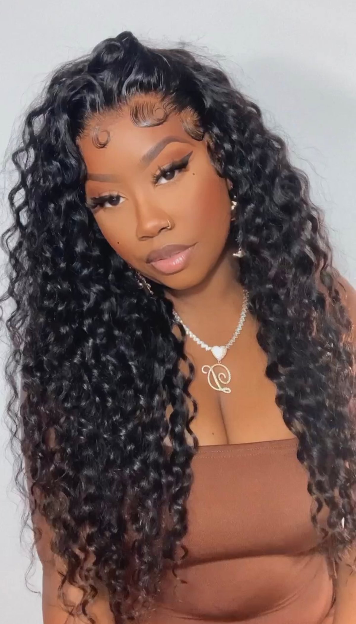 Image of Deep Wave 13x4 Lace Front Wig 24”