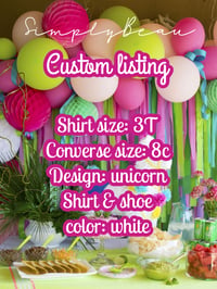 Unicorn custom listing