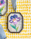 Reserved Listing for JC - Purple Pansy No. 1 Locket