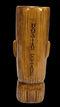 Image 3 of Vintage Hawaiian Cottage Kon Tiki Style Mug FREE SHIPPING 