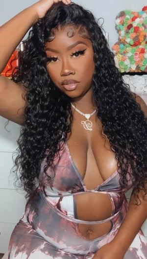 Image of 13x4 Lace Front Water Wave Wig in 24”