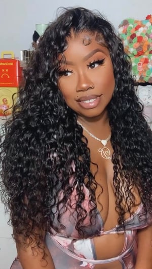 Image of 13x4 Lace Front Water Wave Wig in 24”