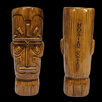 Image 1 of Vintage Hawaiian Cottage Kon Tiki Style Mug FREE SHIPPING 