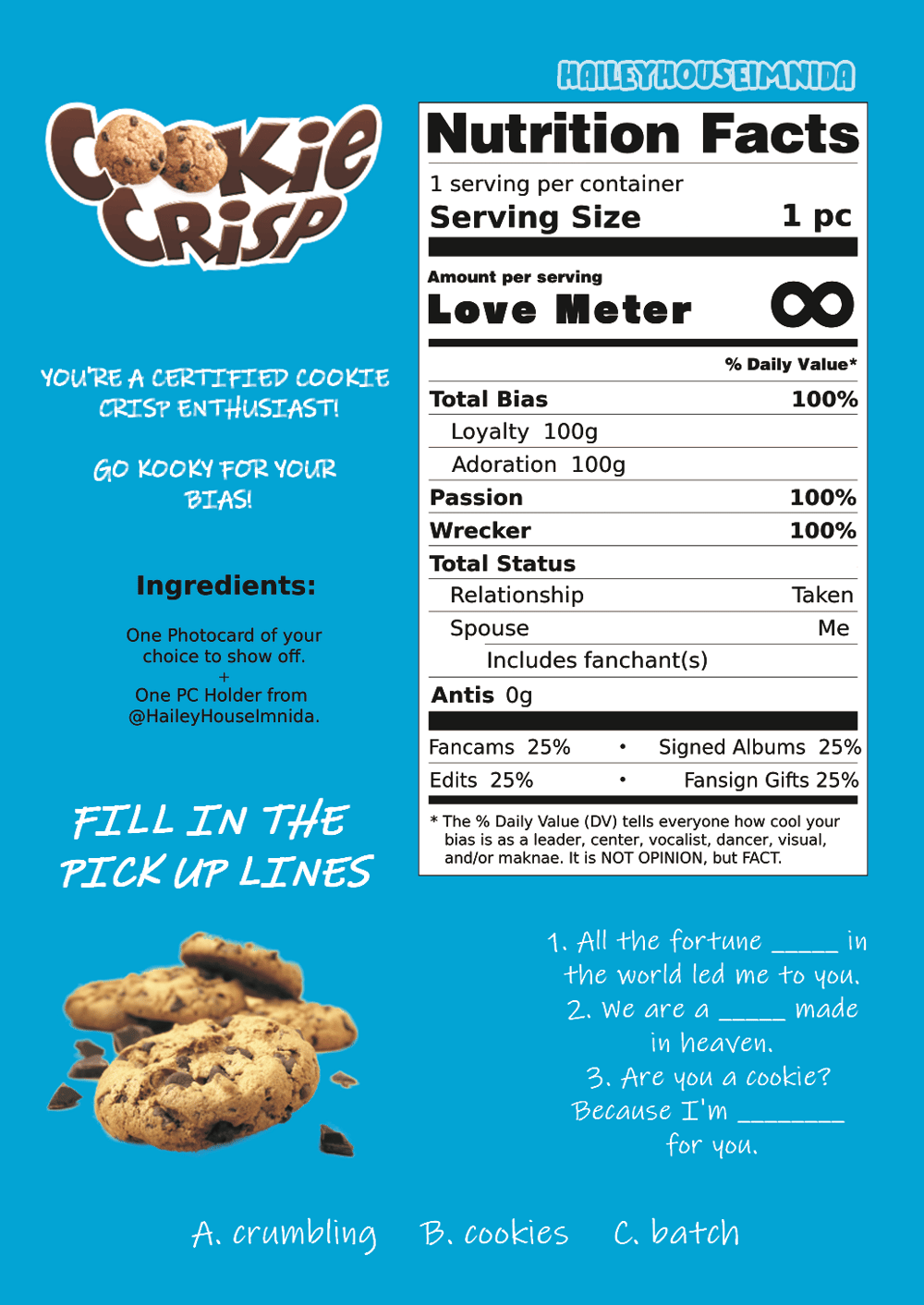 Image of Cookie Crisp Enthusiast PC Holder