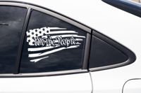 Image 1 of We The people Car Decal.(2 pack)