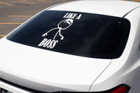 Image 1 of Like A Boss Car Decal.(2 Pack)