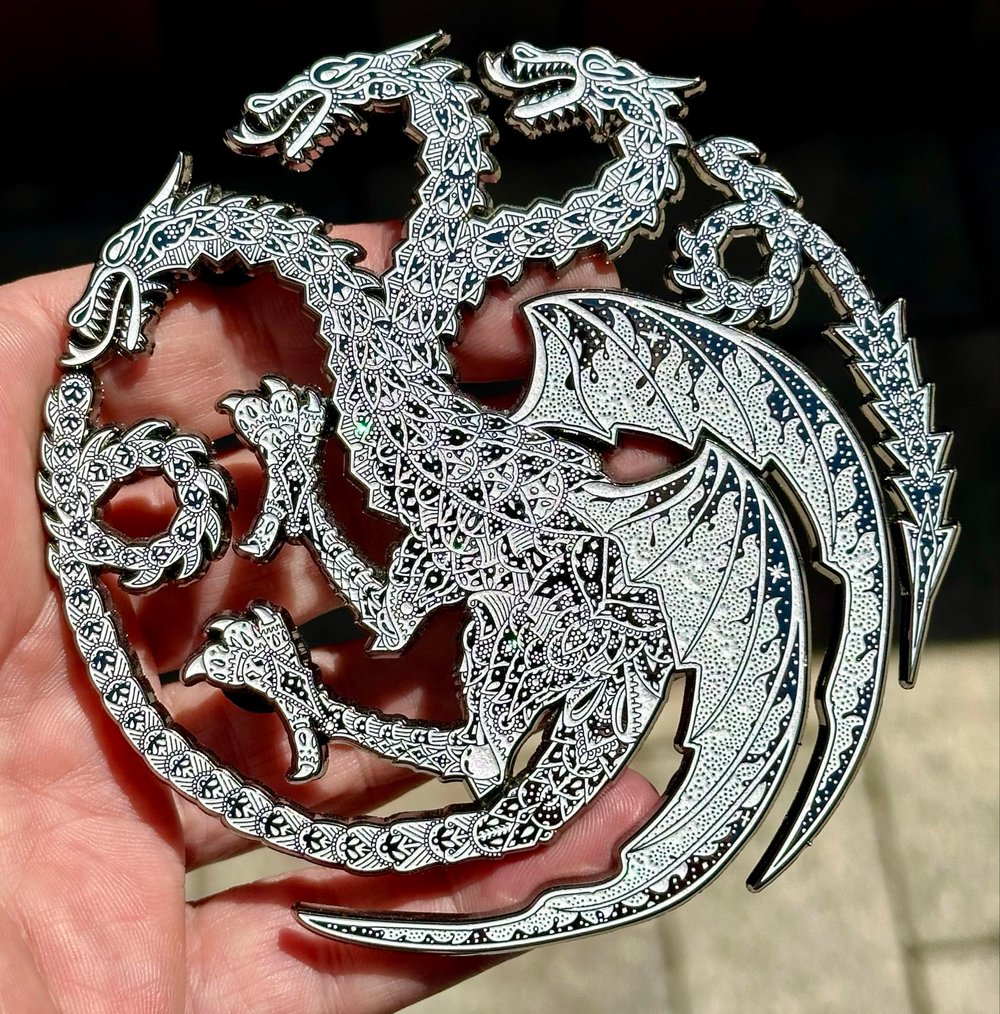 Ornate thrones house targaryen 