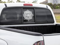 Image 3 of Aztec Calendar Car Decal.(Single Pack)