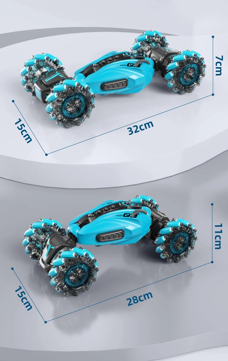Gesture Induction Twist Electric Car 2.4G RC Off-Road Vehicle Light Spray Double-sided stunt RC Car