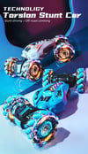 Gesture Induction Twist Electric Car 2.4G RC Off-Road Vehicle Light Spray Double-sided stunt RC Car
