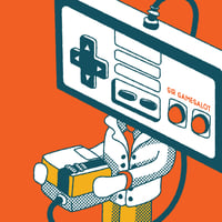 Image 2 of Sir GamesALot - Art Print