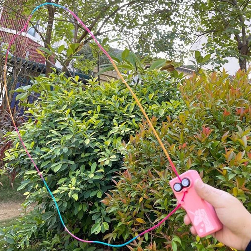 Rope Launcher Propeller with Rope String Controller Handheld Loop Lasso Shooting Thruster 