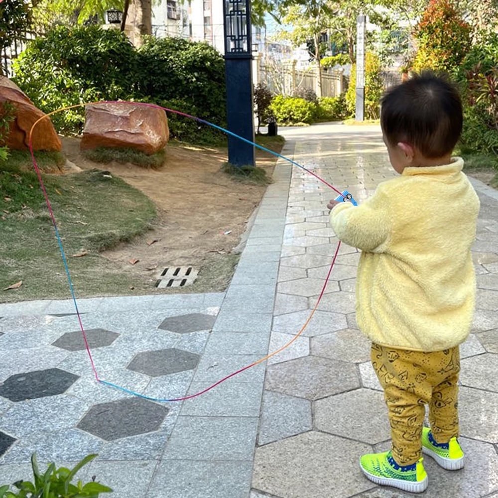 Rope Launcher Propeller with Rope String Controller Handheld Loop Lasso Shooting Thruster 