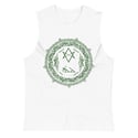 ABSU - CACHET OF TARA (GREEN-PRINT) MUSCLE SHIRT