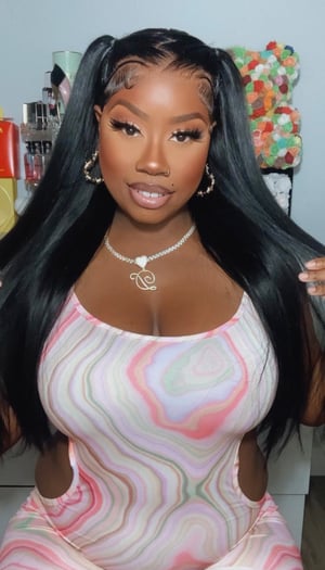 Image of Braided 13x4 Lace Front Wig in 24”