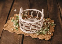 Image 5 of Antique meadow basket different colors