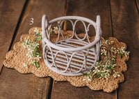 Image 2 of Antique meadow basket different colors