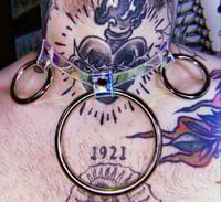 Image 1 of HOLO TRIPLE RING CHOKER