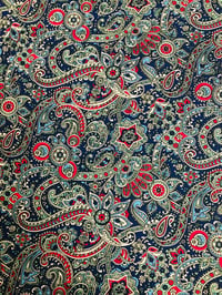 Image 1 of Tela 100% Algodón - Cachemira “Paisley” - Azul - 12€/m