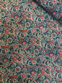 Image 2 of Tela 100% Algodón - Cachemira “Paisley” - Azul - 12€/m