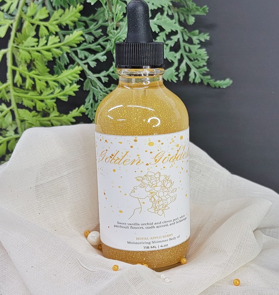 Image of Golden Goddess Shimmer Body Oil