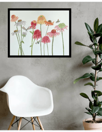Image 2 of Coneflowers- original artwork 