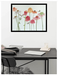 Image 1 of Coneflowers- original artwork 