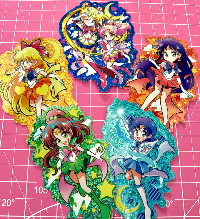 Image of Sailor moon sticker set