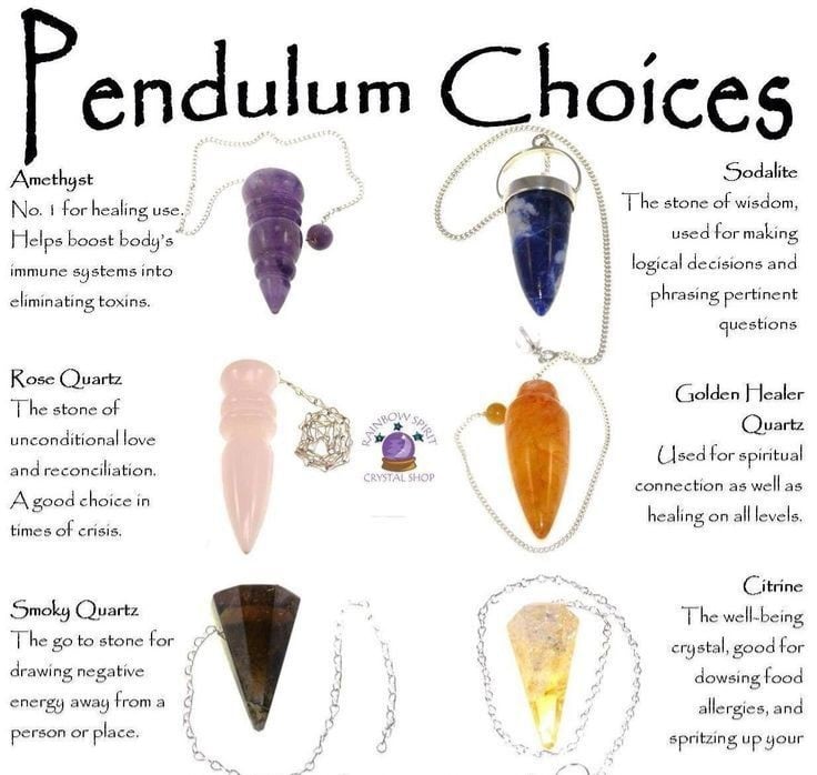 Image of Rose Quartz Pendulum Necklaces