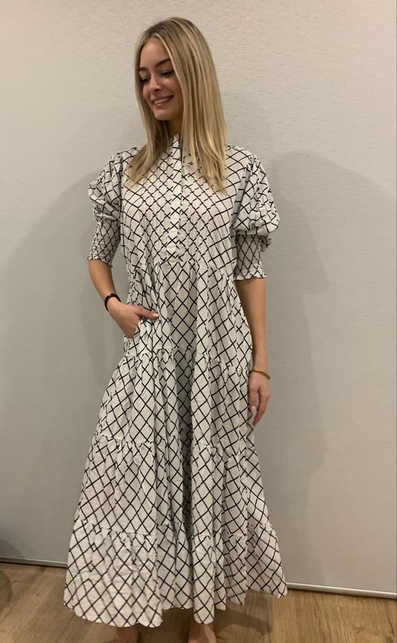 Image of Chloe Frock - White Check