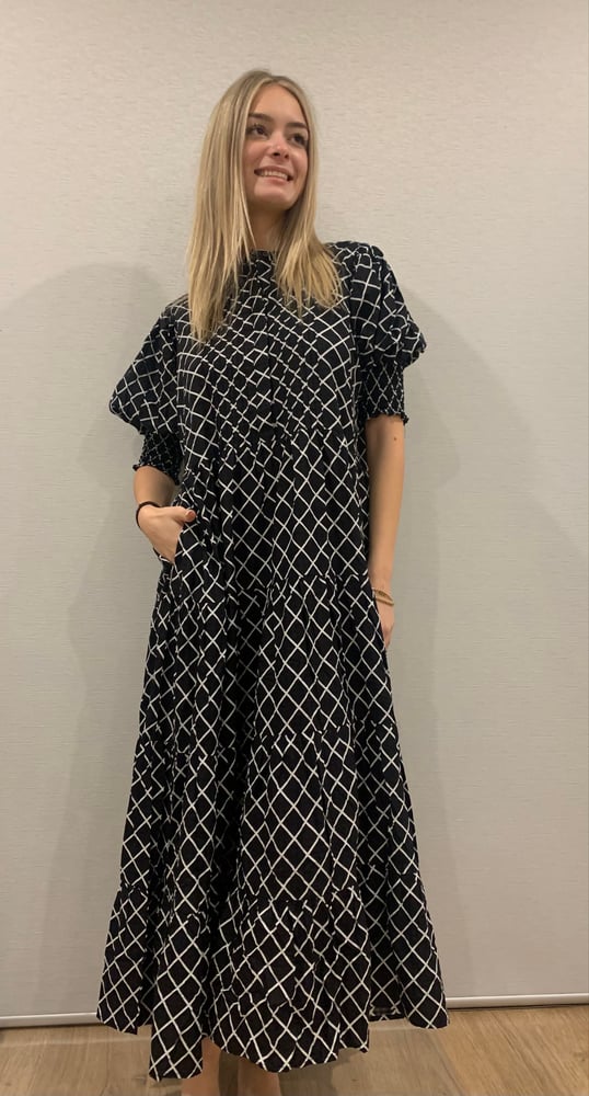 Image of Chloe Frock - Black Check