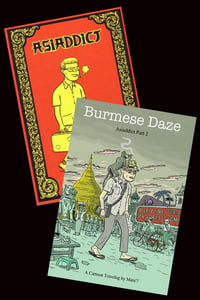 Image 2 of a new Mats book: Burmese Daze