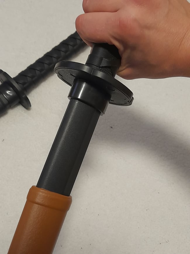 Polypropylene Training Katana Sword Bokken with Scabbard Saya for Martial Arts Kendo Sparring