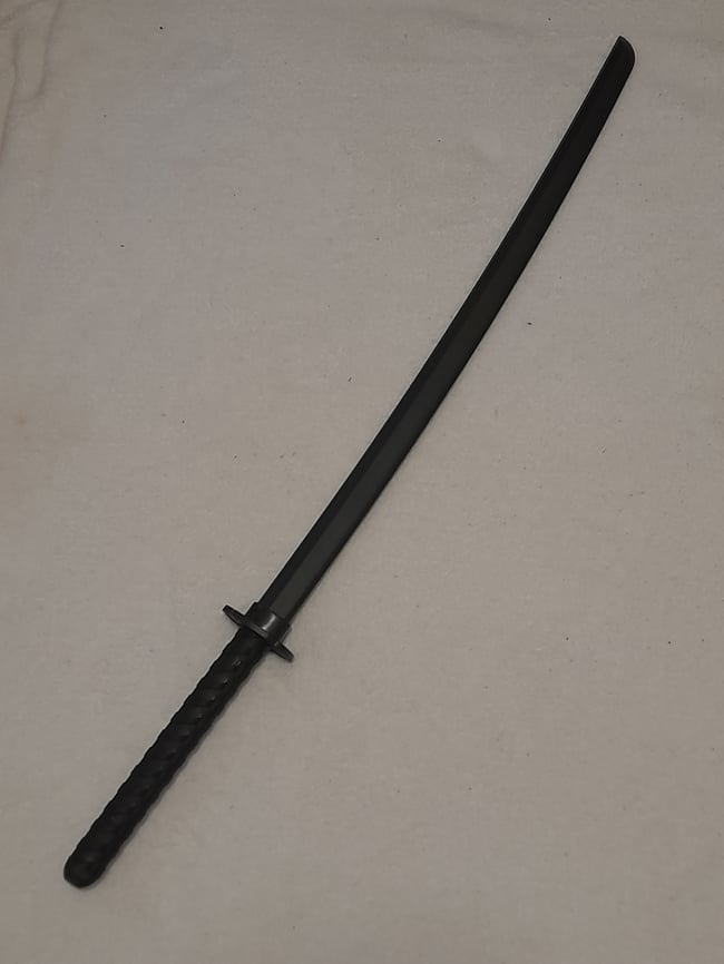 Polypropylene Training Katana Sword Bokken with Scabbard Saya for Martial Arts Kendo Sparring